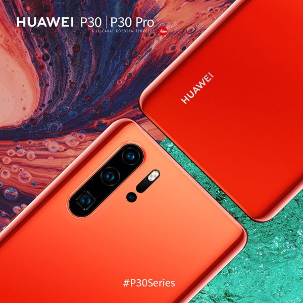 Már naplemente színben is elérhető a Huawei P30 szériája