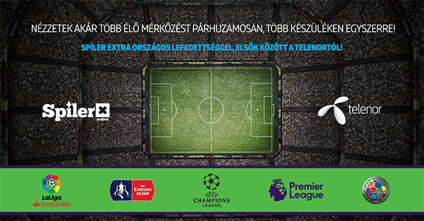 Népszerű nemzetközi focibajnokságokat is elérhetővé tesz a Telenor MyTV