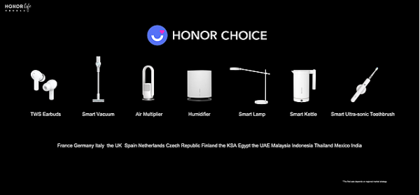 A Honor Choice portfólióval egy integrált okoseszközökből álló ökoszisztémát épít tovább a márka