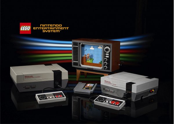 A LEGO bemutatja a klasszikus Nintendo Entertainment System LEGO változatát