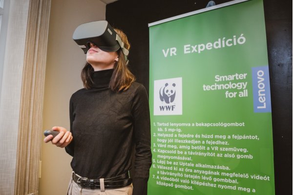 Indul a VR Expedíció: digitális edukációs programot indít a Lenovo Magyarország és a WWF Magyarország