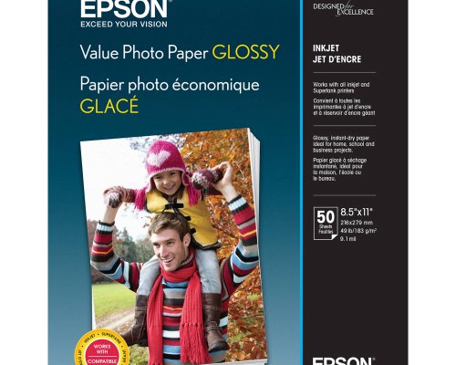 Az új Value Glossy fotópapír a hétköznapi felhasználók számára is kimagasló Epson minőséget kínál