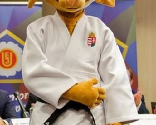 Új feladatot kapott a magyar judo kabalafigurája