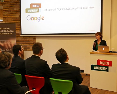 A Google kiterjeszti Digital Workshop programját a magyar kis- és középvállalkozásokra
