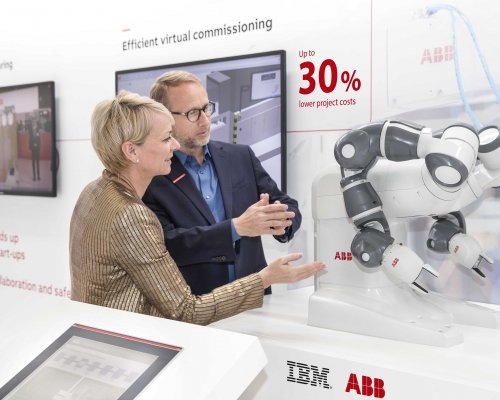Az ABB és az IBM együttműködik a mesterséges intelligencia-alapú ipari megoldások fejlesztésében