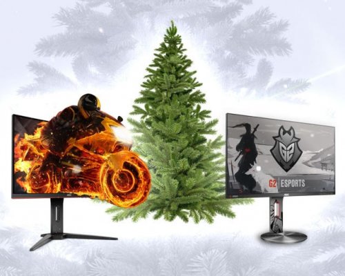 Készítheti a helyet a karácsonyfa alatt az AOC gaming monitorai számára: G1 sorozat