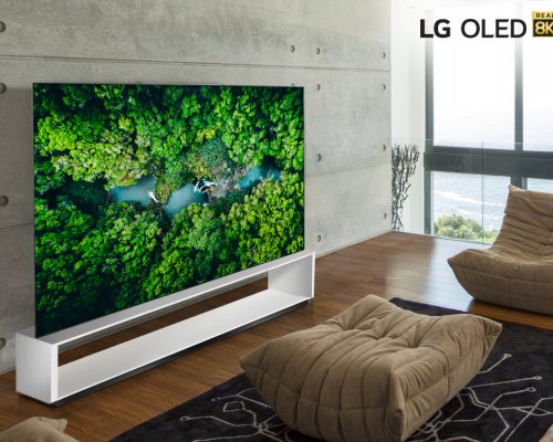 Az LG a CES-en mutatja be valódi 8K képminőségű, mesterséges intelligenciával felszerelt tévéit