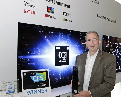 Rekordmennyiségű díjat nyert az LG 2020-as CES-en